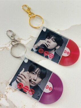 BTS Vinyl Keychain